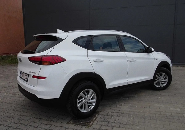 Hyundai Tucson cena 74900 przebieg: 144000, rok produkcji 2019 z Siedlce małe 407